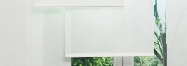 Flächenvorhänge in Fertiggroessen