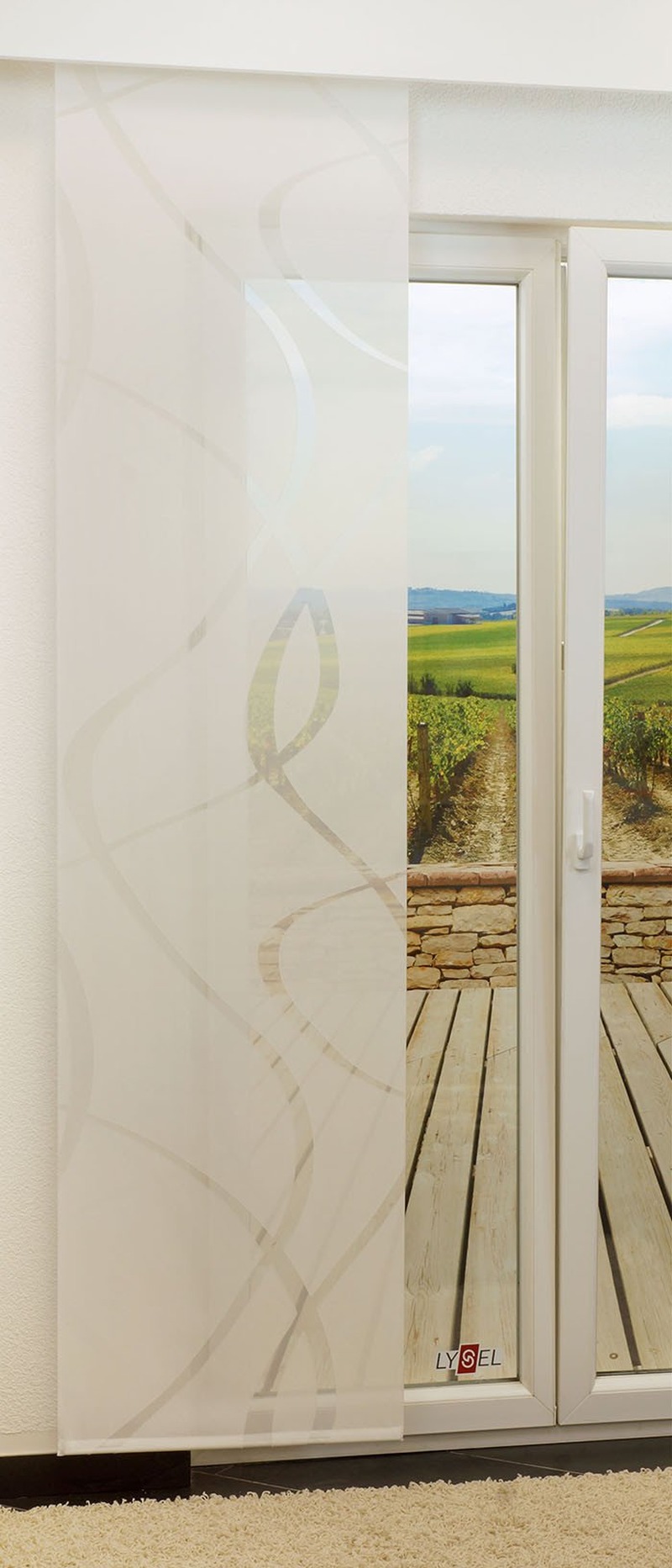 Flächenvorhang 245cm x 60cm