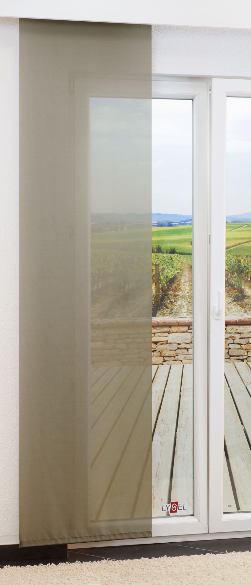 Flächenvorhang 245cm x 60cm