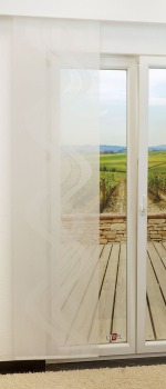 Vorschau Lysel - Flächenvorhang Galon #1W reinweiss