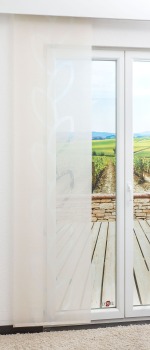 Vorschau Lysel - Schiebegardine Rankengewächs #1W hellbeige