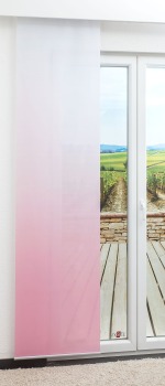 Vorschau Lysel - Schiebegardine Gradient #1W rosé