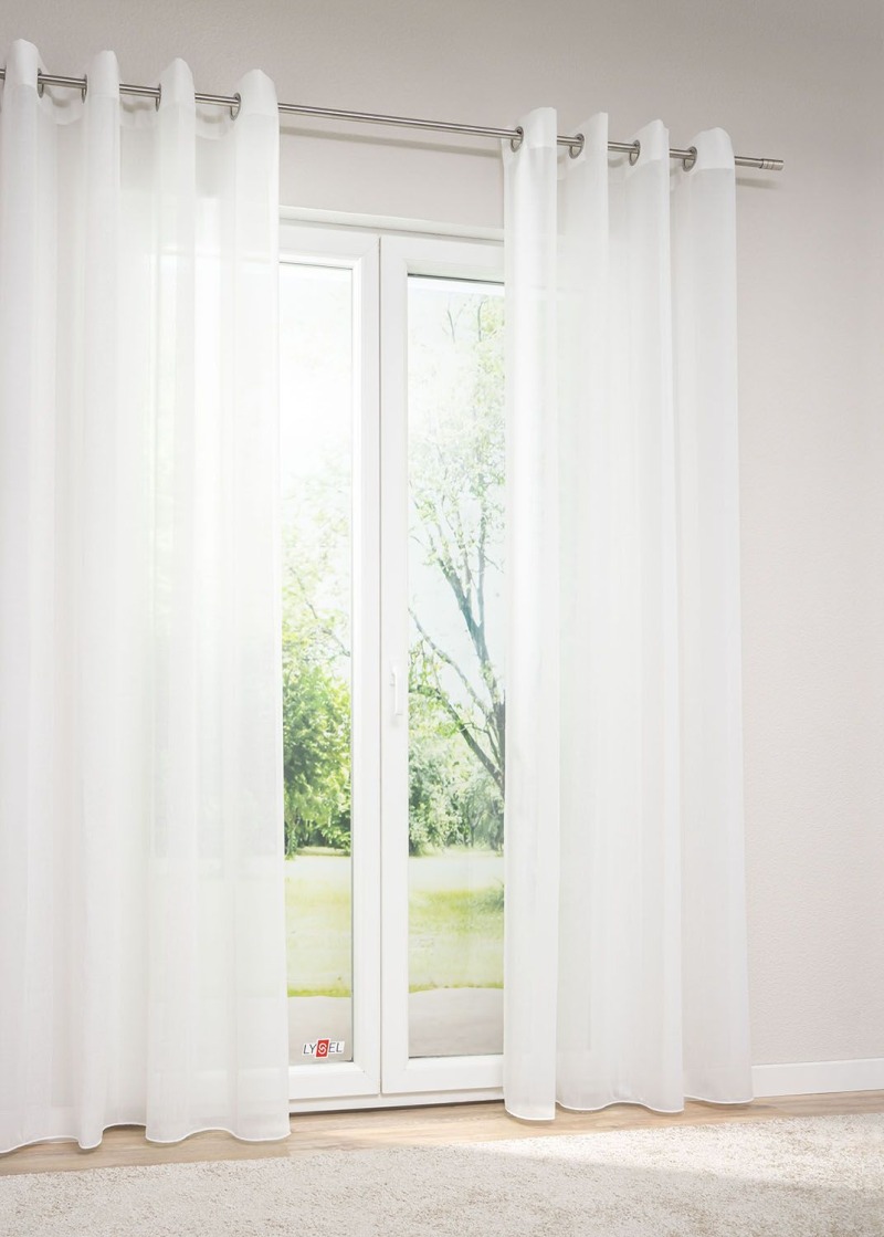 Lysel - Ösenschal Esira Cremeweiss