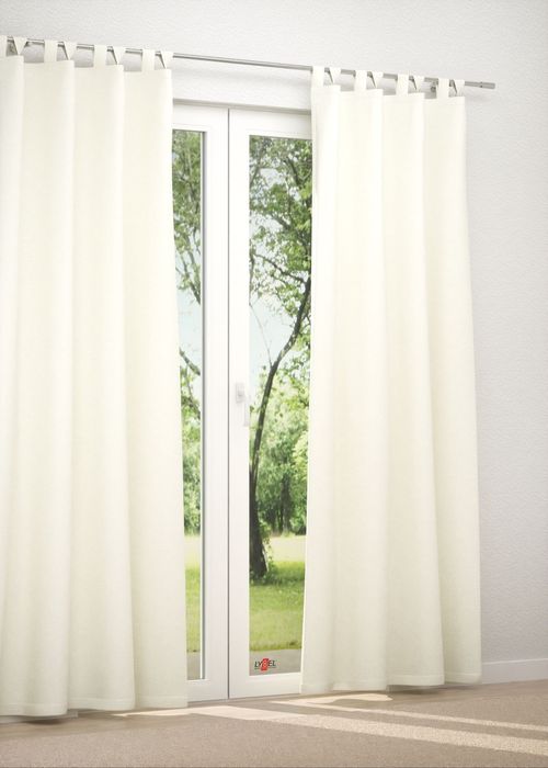 Schlaufenschal in weiss