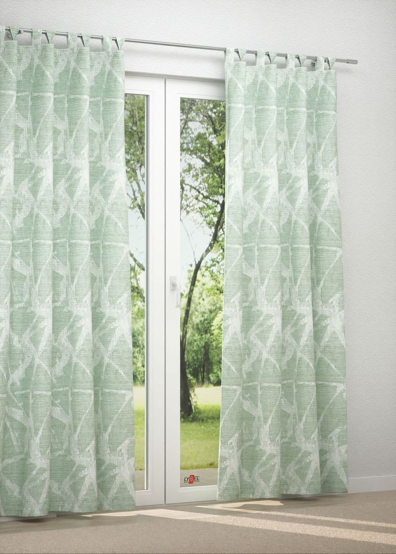 Schlaufenschal in Grün