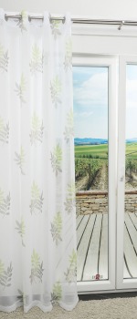 Vorschau Lysel - Ösenschal Fida #1W in Steingrau grasgrün