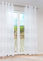 Vorschau Ösenschal von Lysel - Marou #1W in beige reinweiss