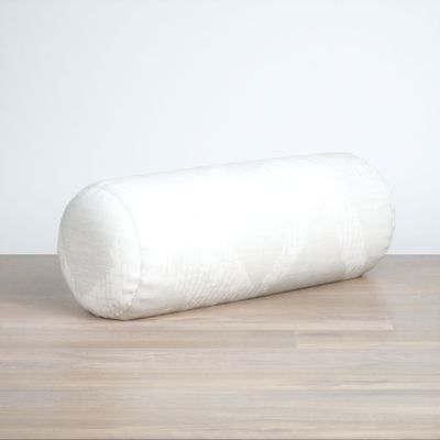 Dekokissen Nackenrolle in Weiss