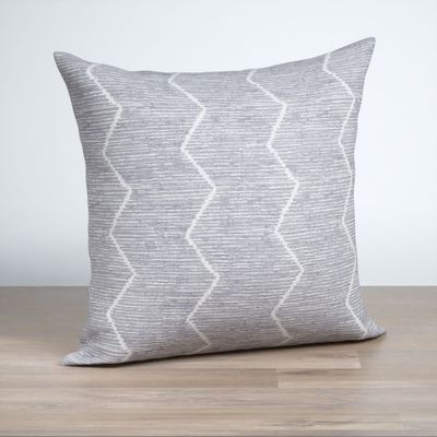 Dekokissen quadratisch in Grau