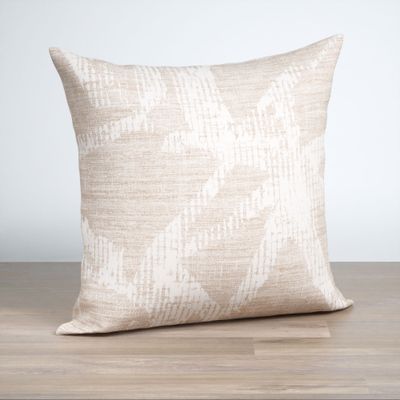 Dekokissen quadratisch in Beige