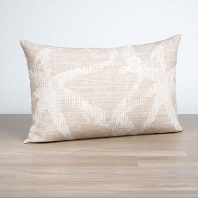 Dekokissen rechteckig in Beige