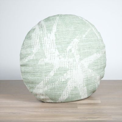 Dekokissen rund in Grün
