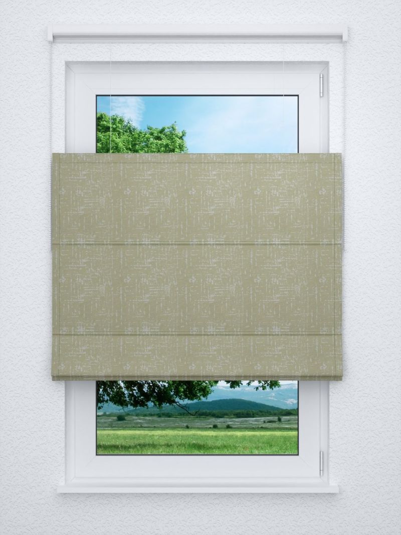 Raffrollo professional in grün