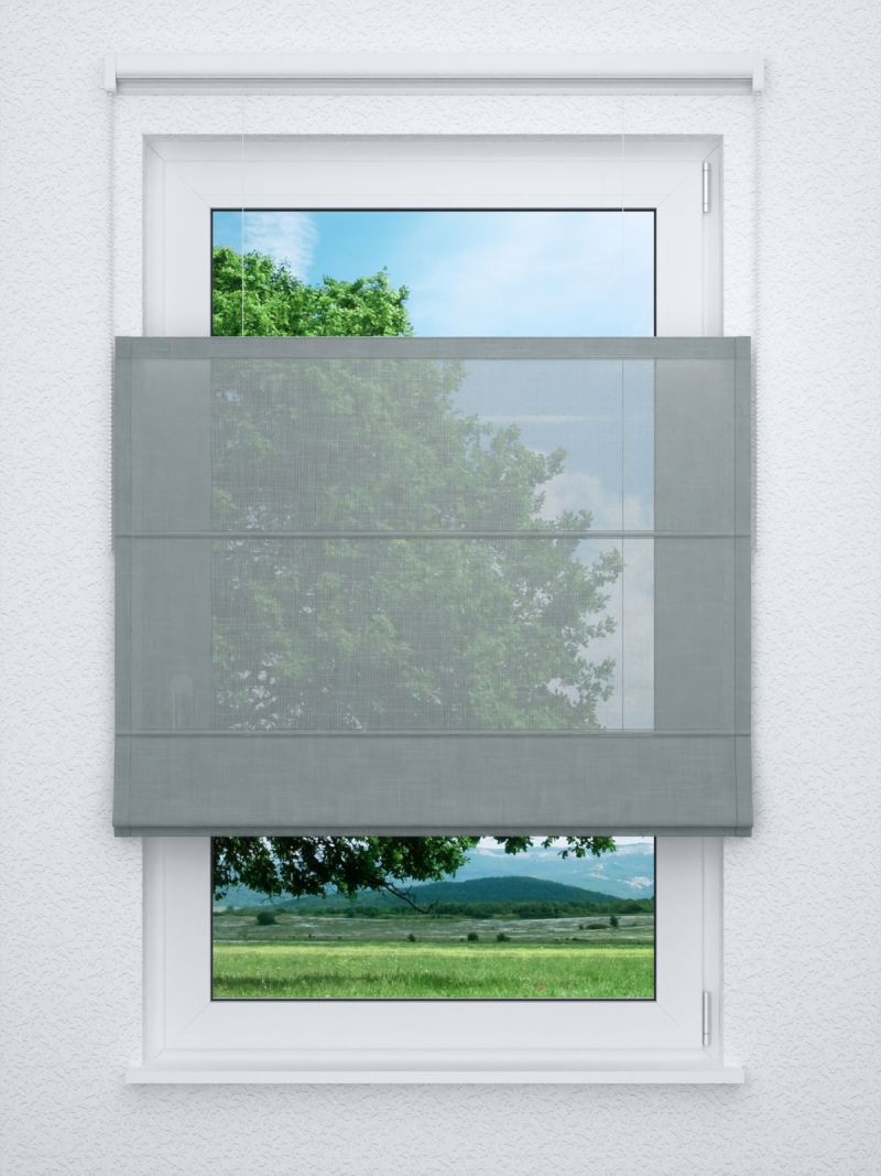 Raffrollo professional in Grau