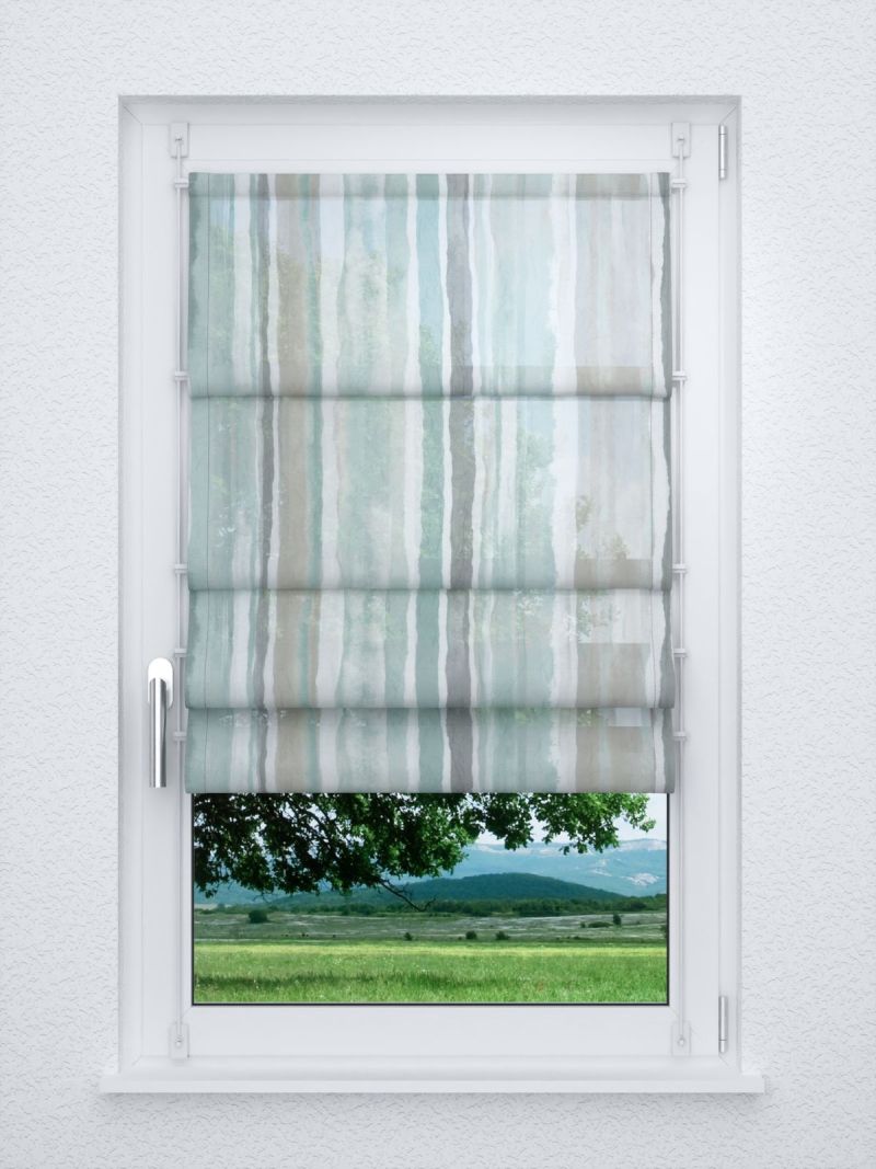 Raffrollo smart in grün