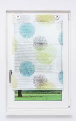 Vorschau Lysel - Magnetraffrollo  Alwar stein #1W grün-blau