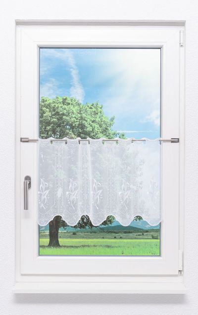 Scheibengardine von Plauener Spitze - Exotisch