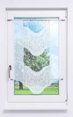 Vorschau Plauener Spitze® - exklusiver Scheibenhänger Loyola #1W rotbraun