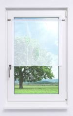 Vorschau Plauener Spitze® - exklusiver Scheibenhänger Palencia #1W reinweiss