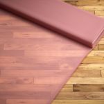 Vorschau Gardinenstoff von Lysel - Sangola #2T in rubinrot altrosa