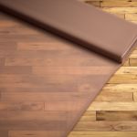 Vorschau Gardinenstoff von Lysel - Sangola #2T in rubinrot blassbraun