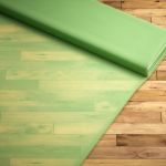 Vorschau Gardinenstoff von Lysel - Sangola #2T in rubinrot grün