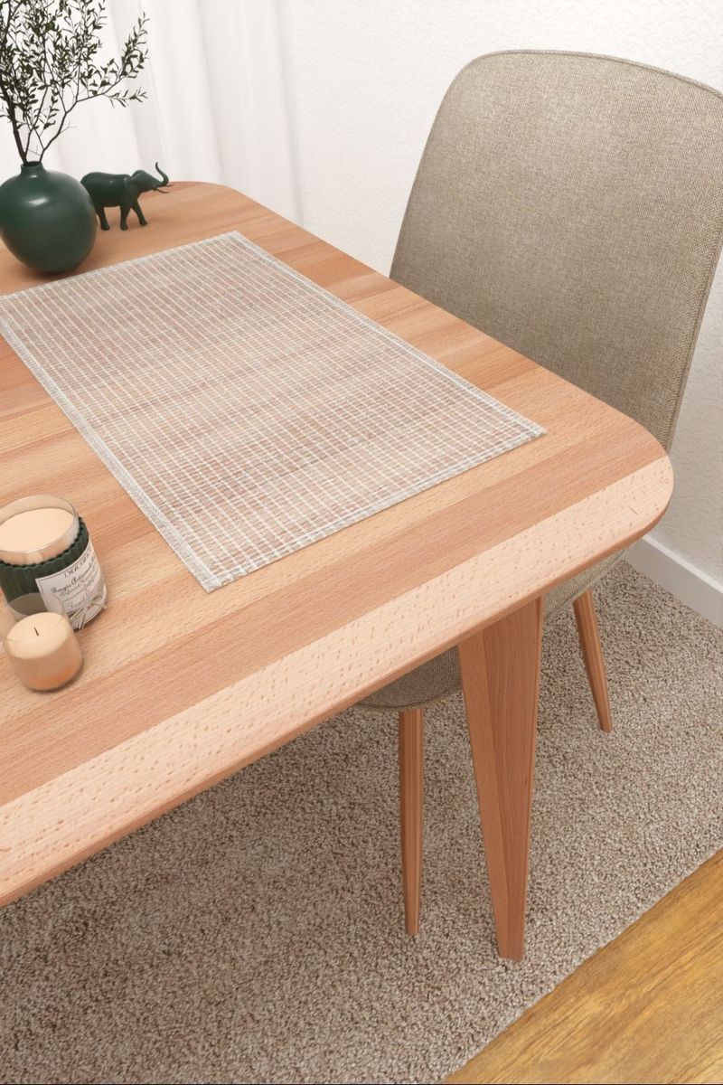 Platzdeckchen in Weiss