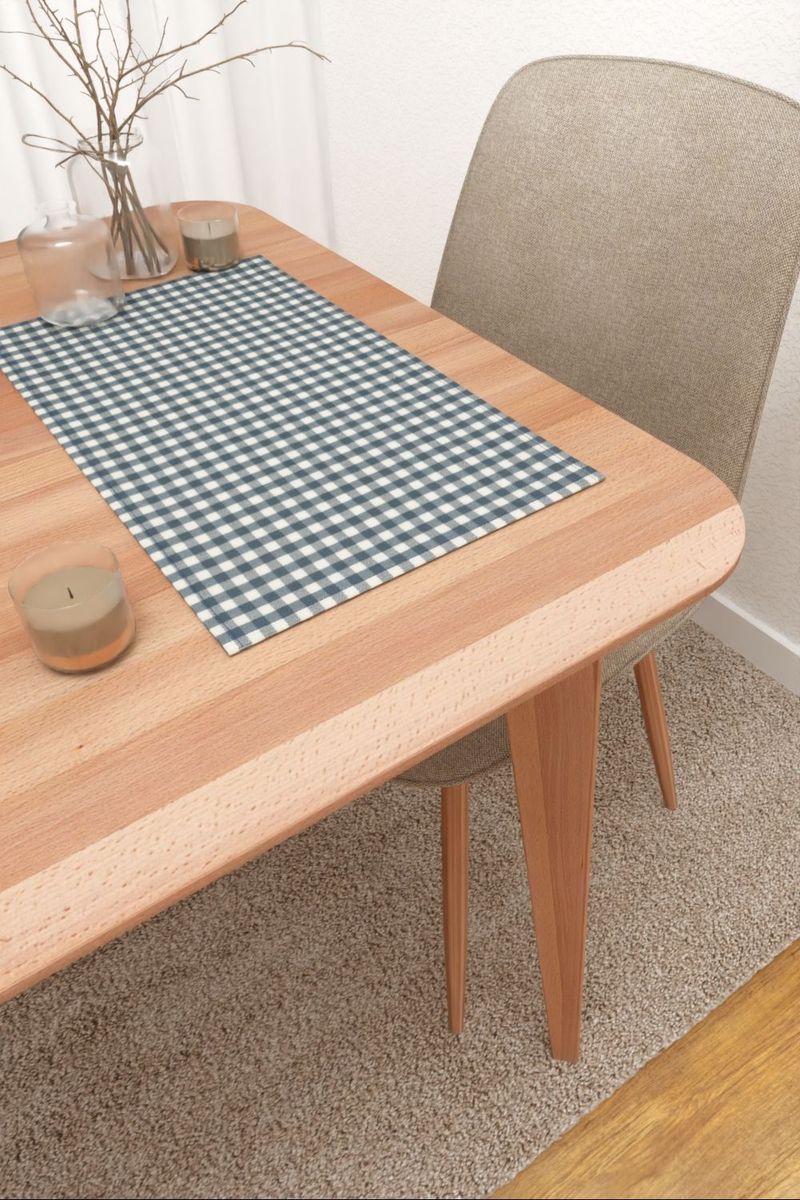 Platzdeckchen in blau