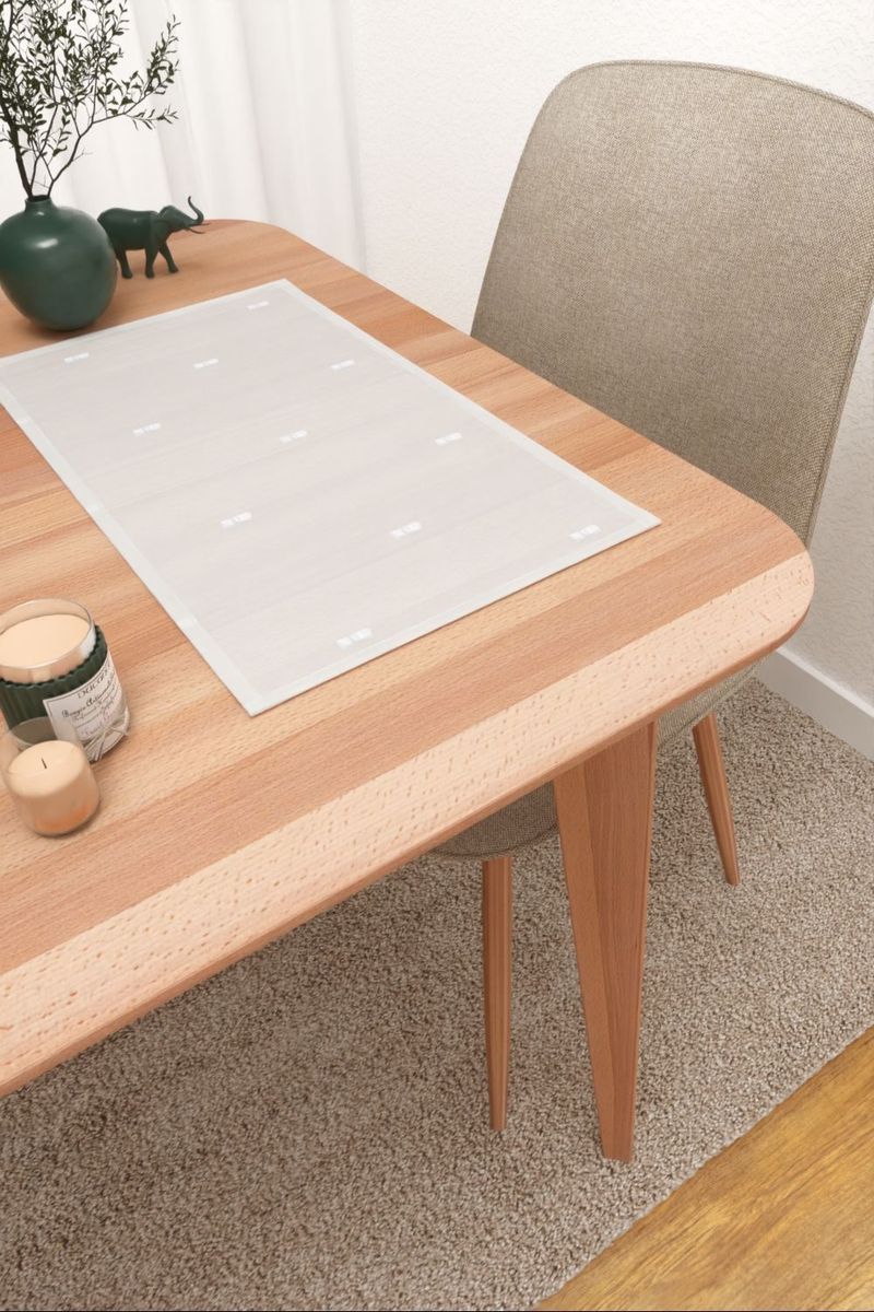 Platzdeckchen in weiss