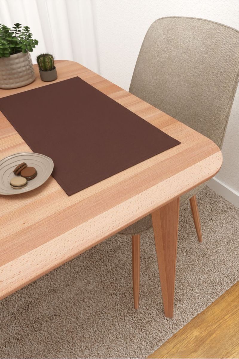 Platzdeckchen in braun