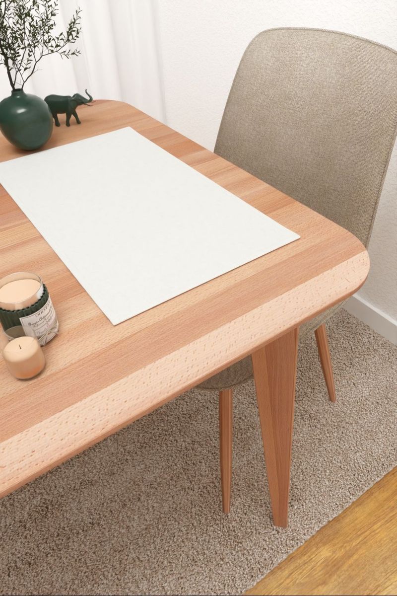 Platzdeckchen in weiss