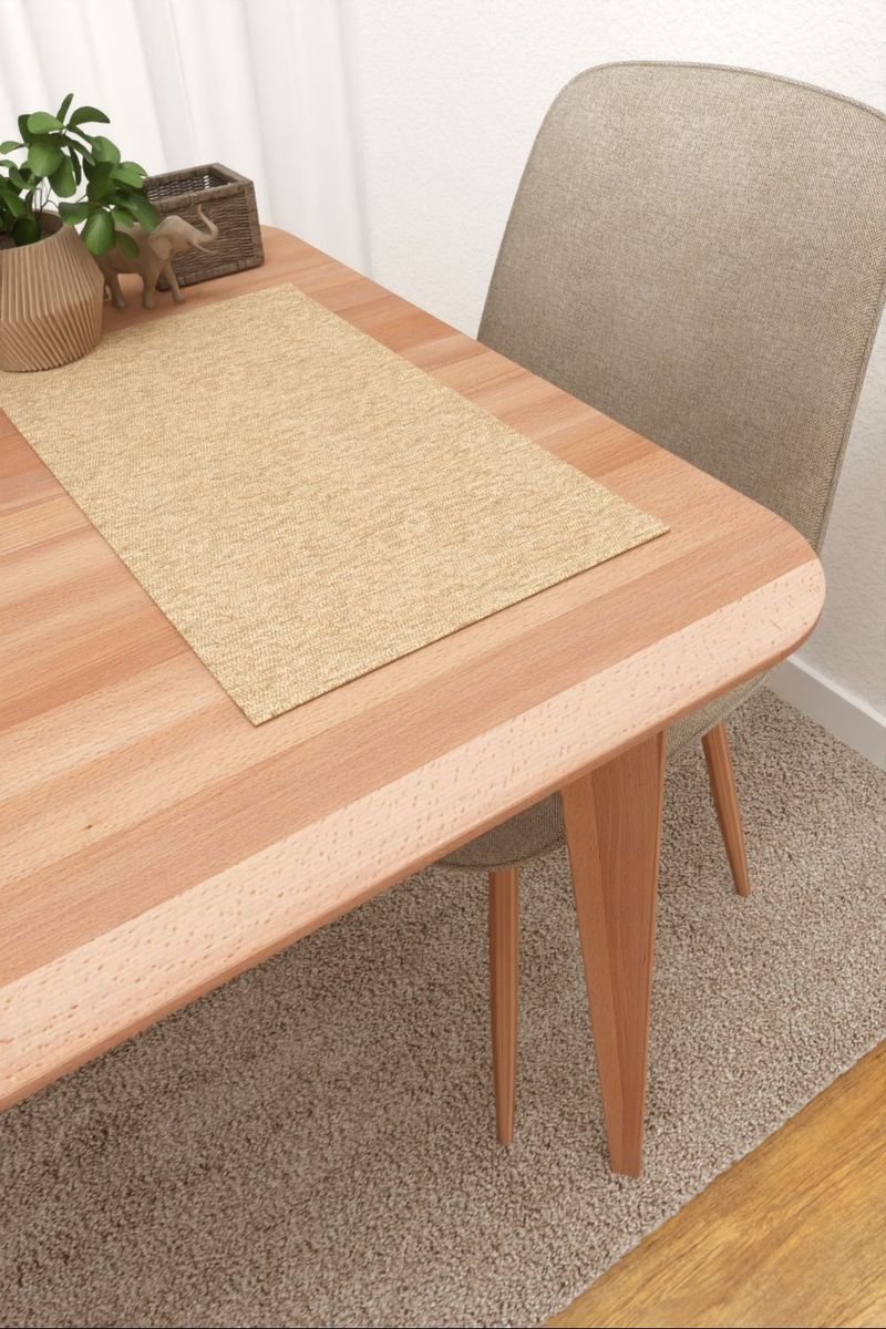 Platzdeckchen in beige