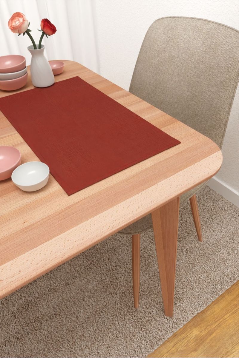 Platzdeckchen in orange