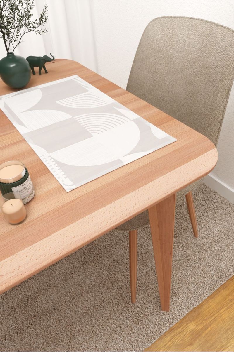 Platzdeckchen in Weiss