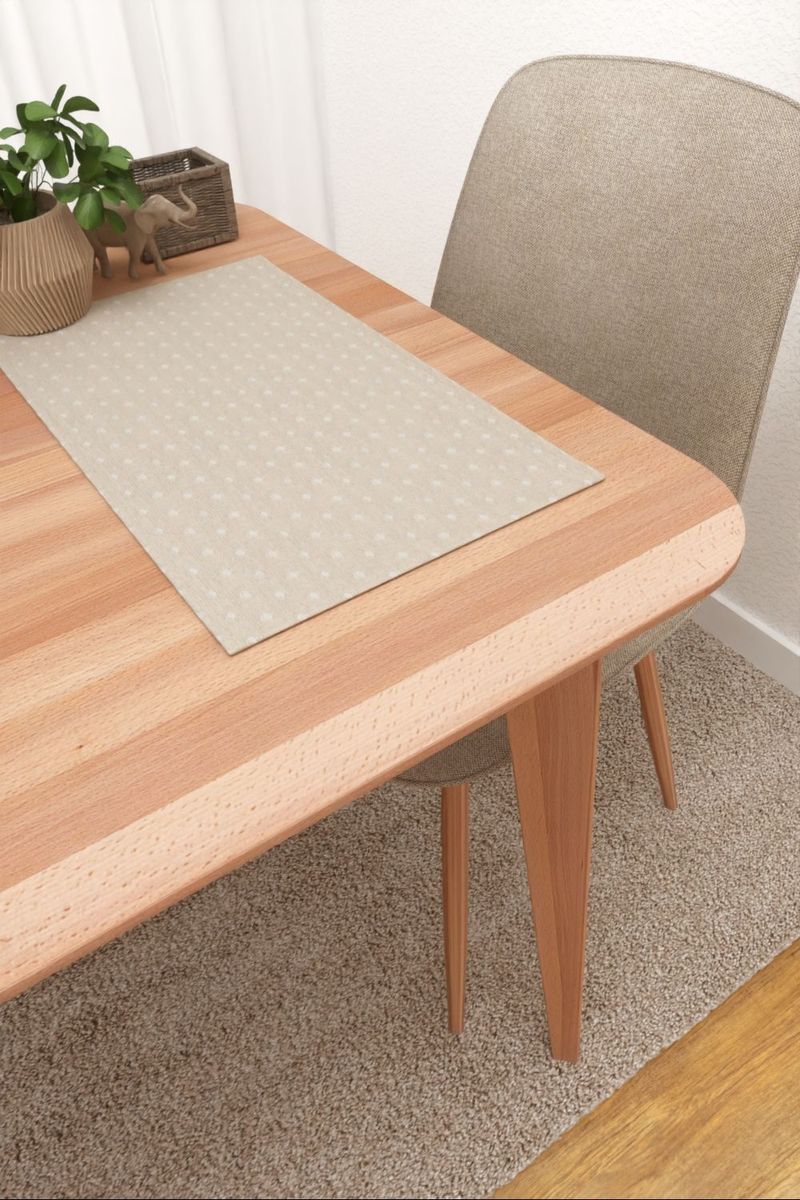 Platzdeckchen in beige