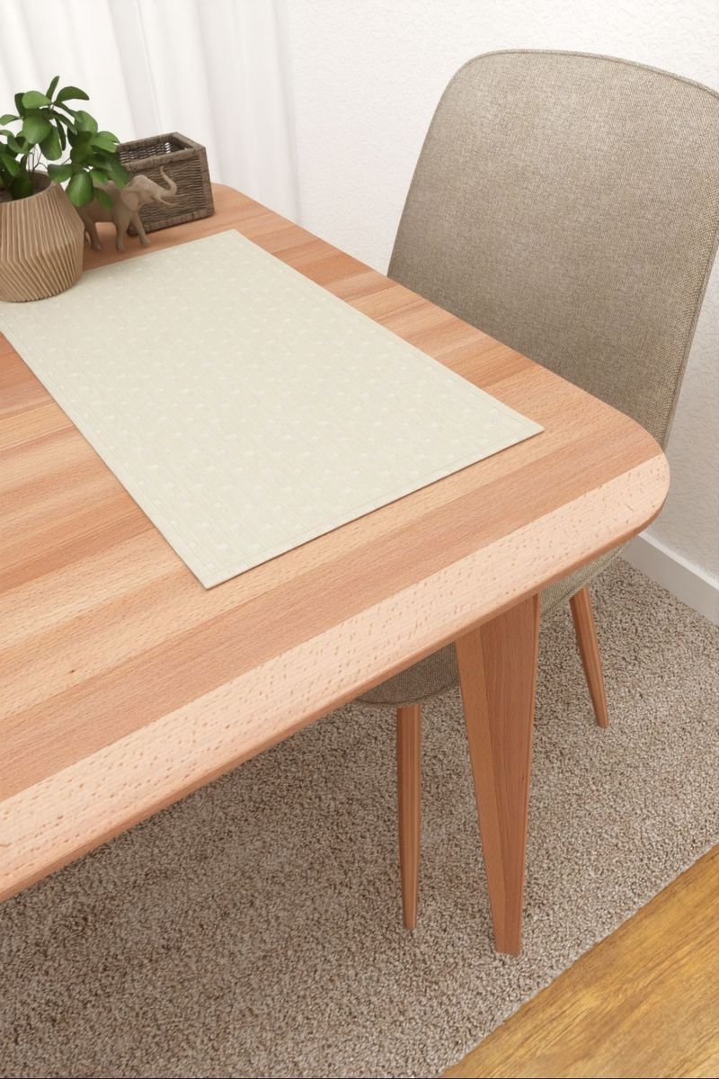 Platzdeckchen in beige