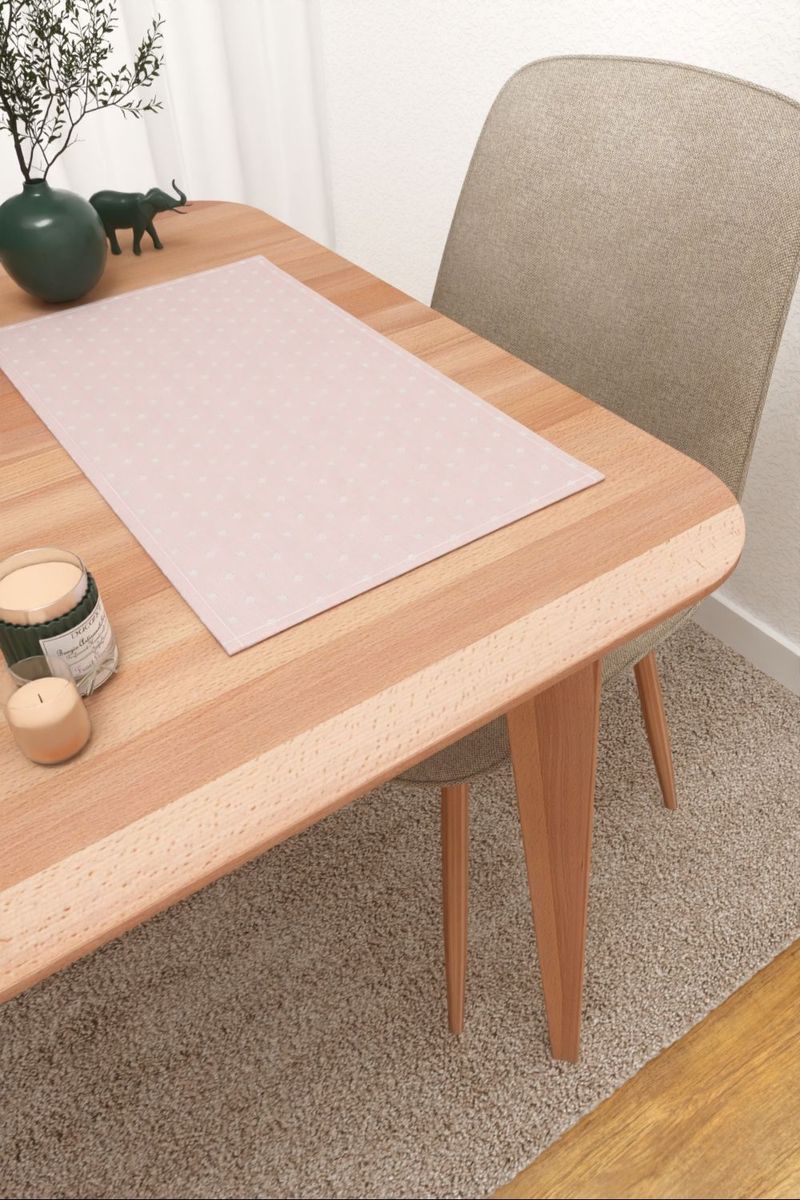 Platzdeckchen in rosa