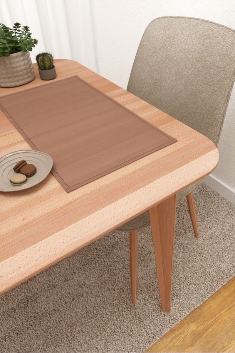 Platzdeckchen in Braun