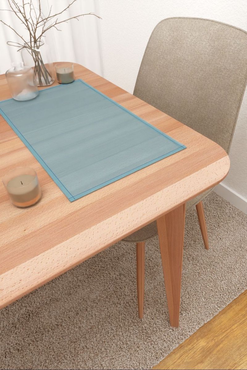 Platzdeckchen in Blau