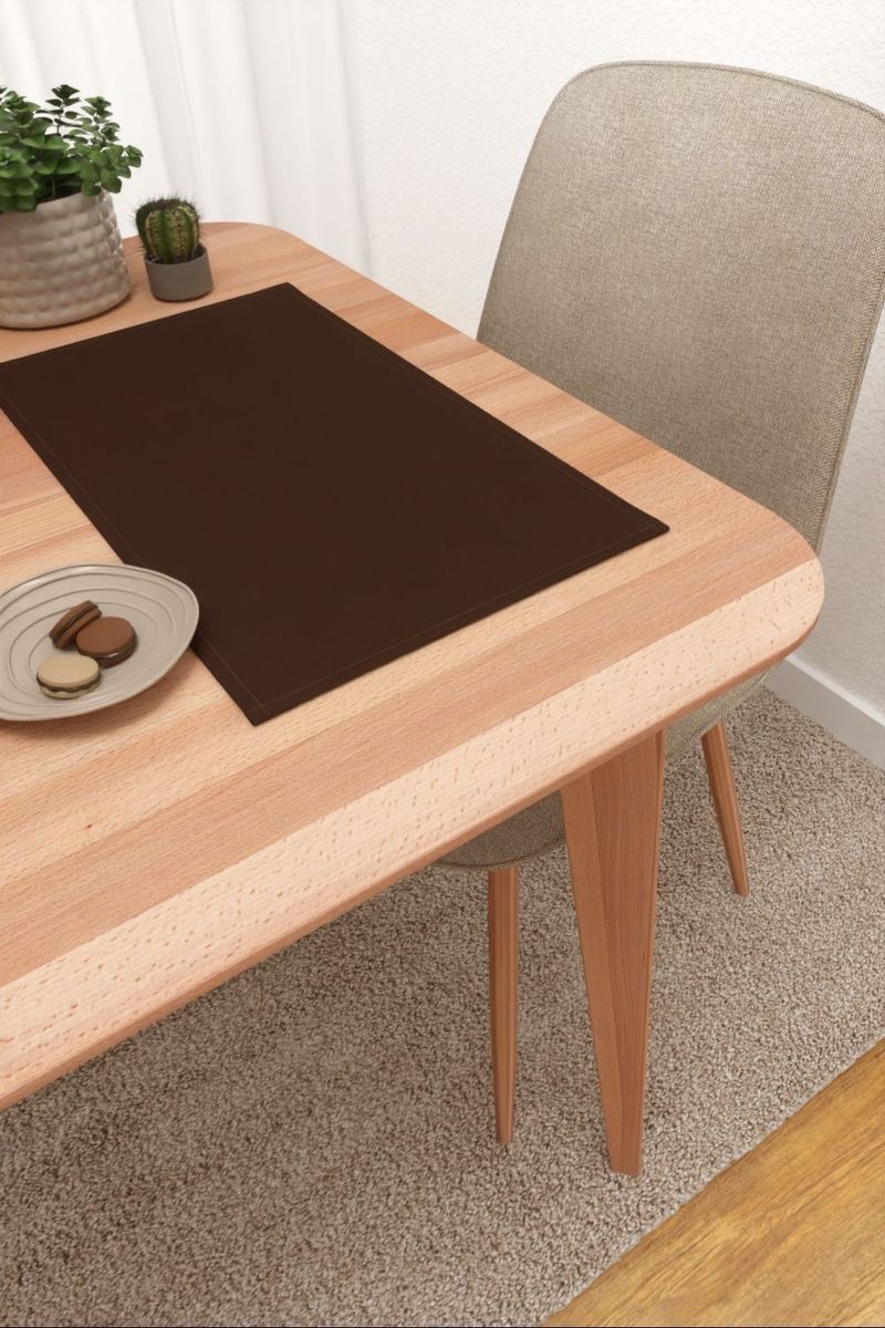 Platzdeckchen in Braun