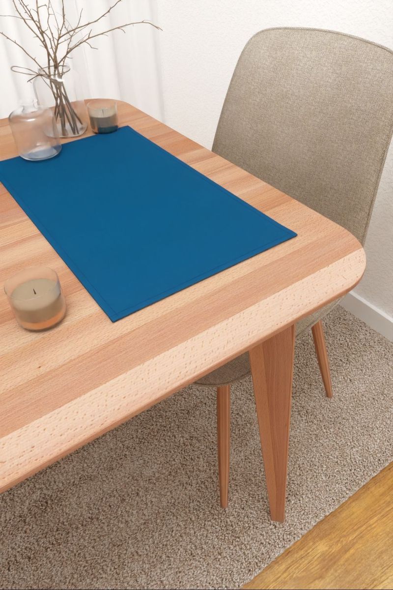 Platzdeckchen in Blau