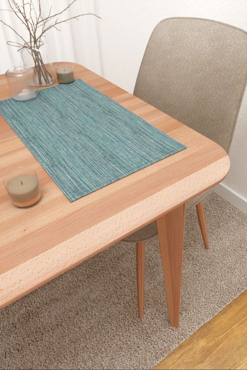 Platzdeckchen in blau