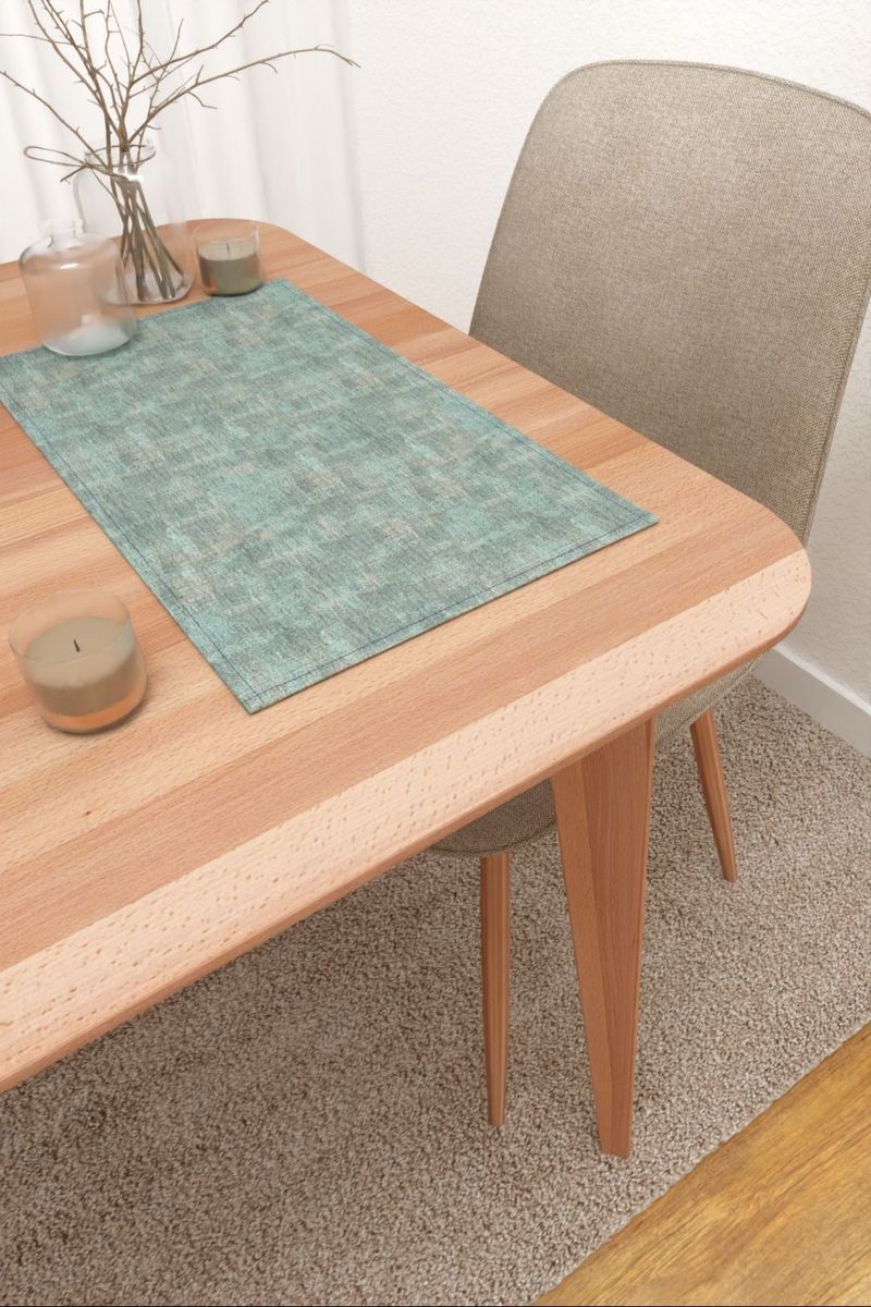 Platzdeckchen in blau