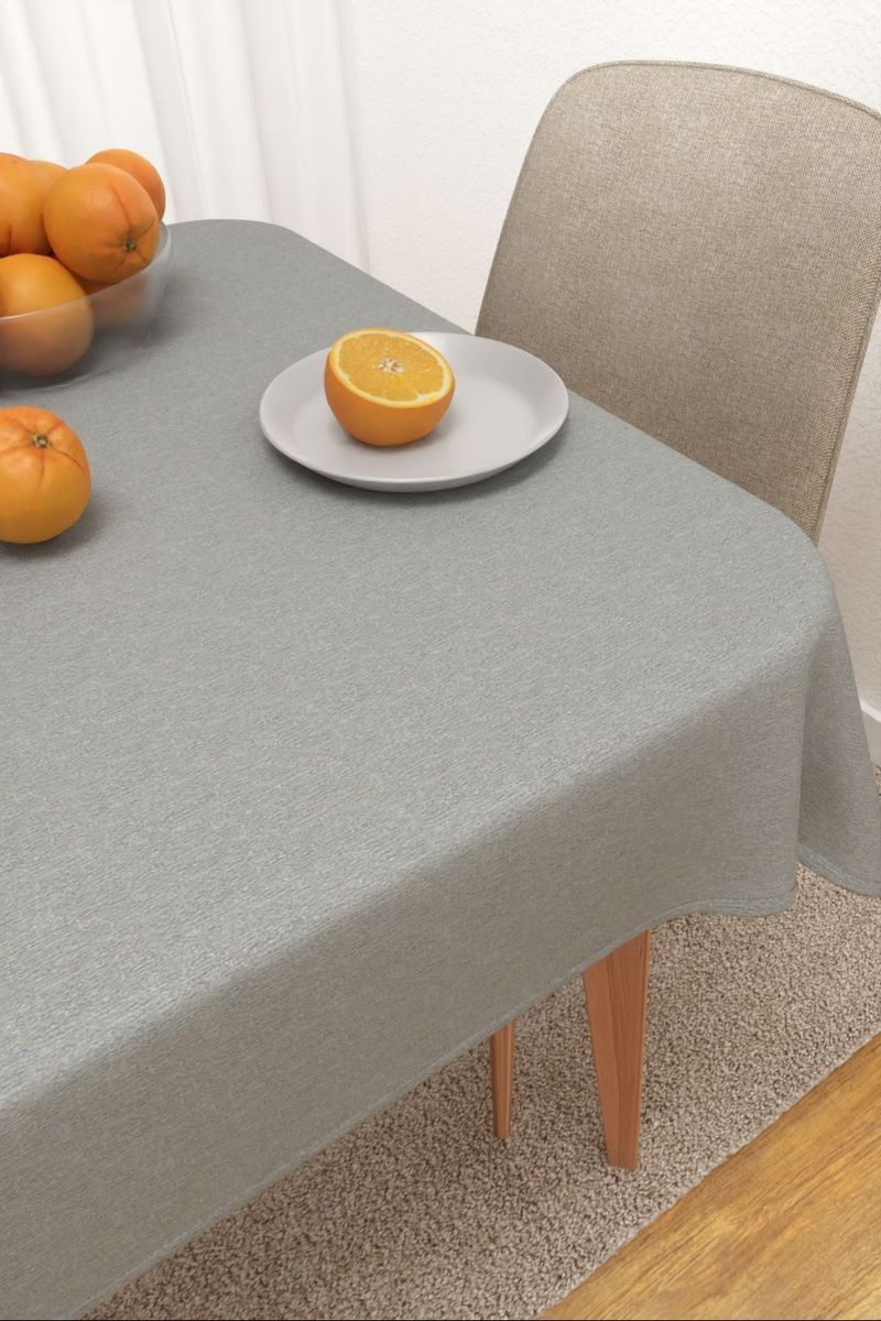 Tischdecke eckig in blau