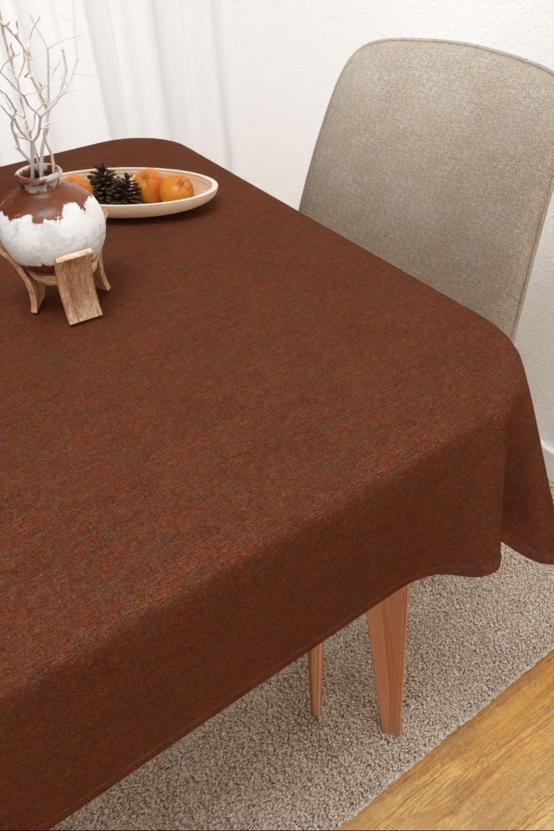 Tischdecke eckig in rot