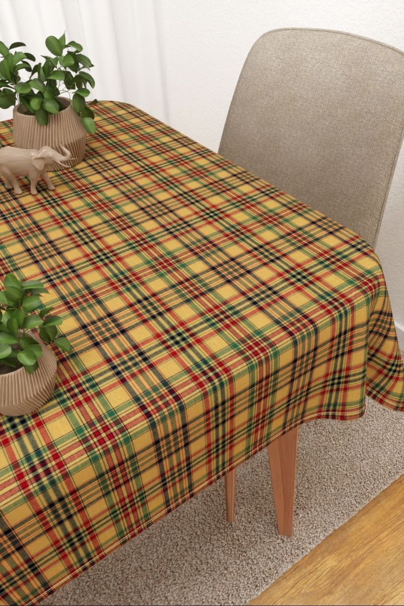 Tischdecke eckig in Beige