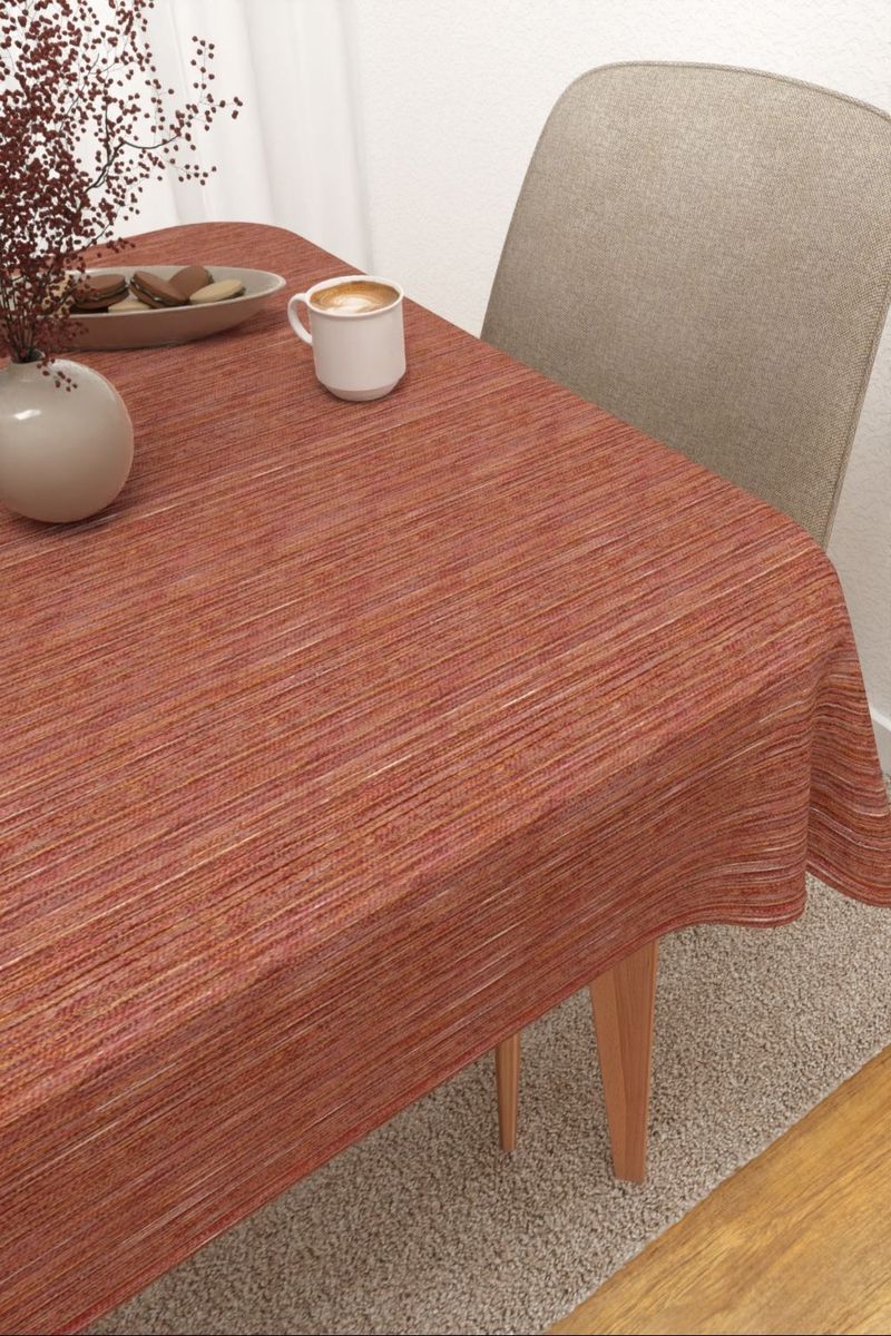 Tischdecke eckig in rot