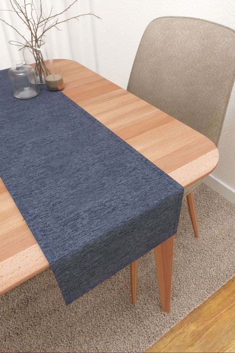 Tischläufer in blau