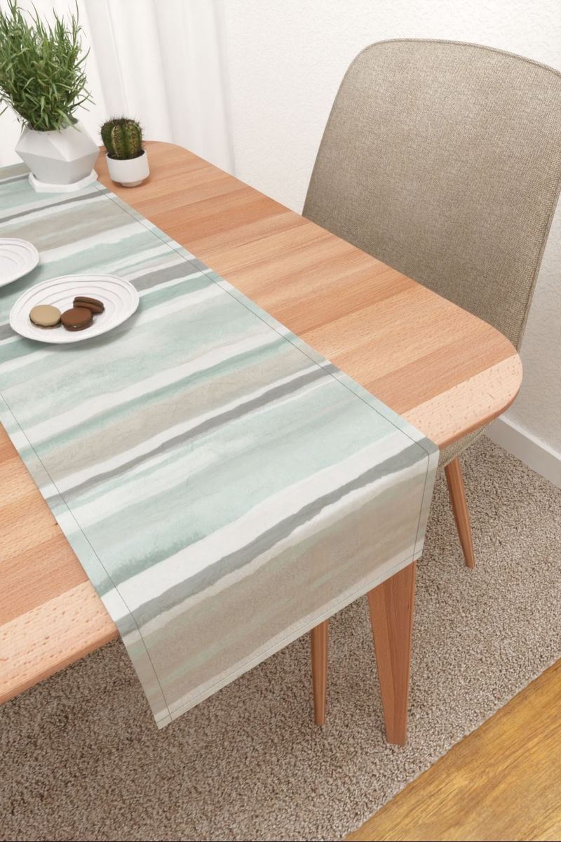 Tischläufer in grün