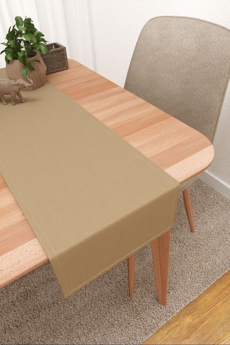 Tischläufer in braun